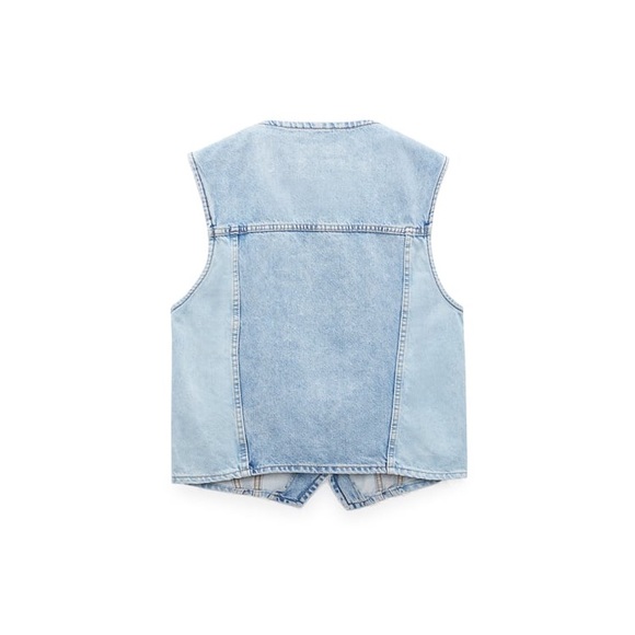 Zara X Barbie Ken Denim Vest - Picture 5 of 8